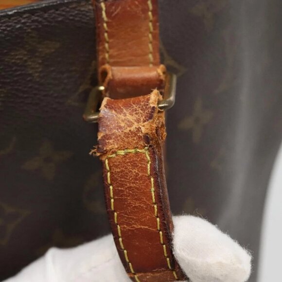 LOUIS VUITTON Monogram Sac Shopping Tote Bag M51108 LV Auth 137841 - Picture 7 of 15